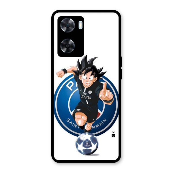 Goku Playing Goku Glass Back Case for Oppo A77