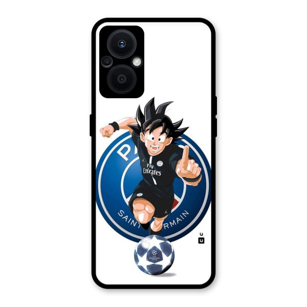 Goku Playing Goku Glass Back Case for Oppo F21s Pro 5G