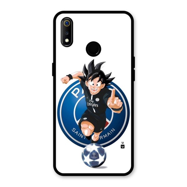 Goku Playing Goku Glass Back Case for Realme 3