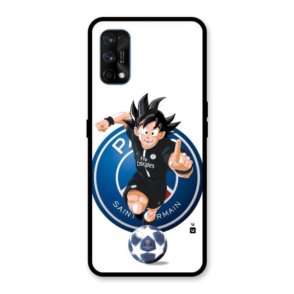 Goku Playing Goku Glass Back Case for Realme 7 Pro