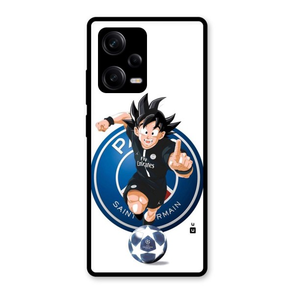 Goku Playing Goku Glass Back Case for Redmi Note 12 Pro