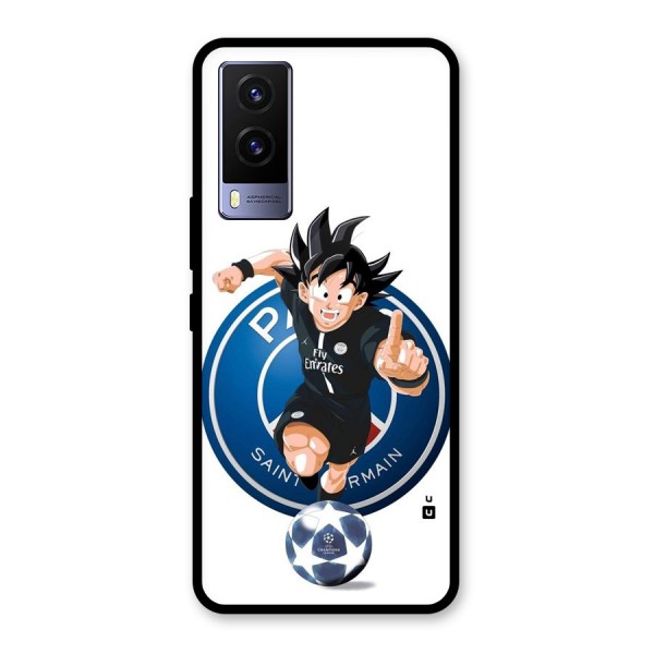 Goku Playing Goku Glass Back Case for Vivo V21e 5G