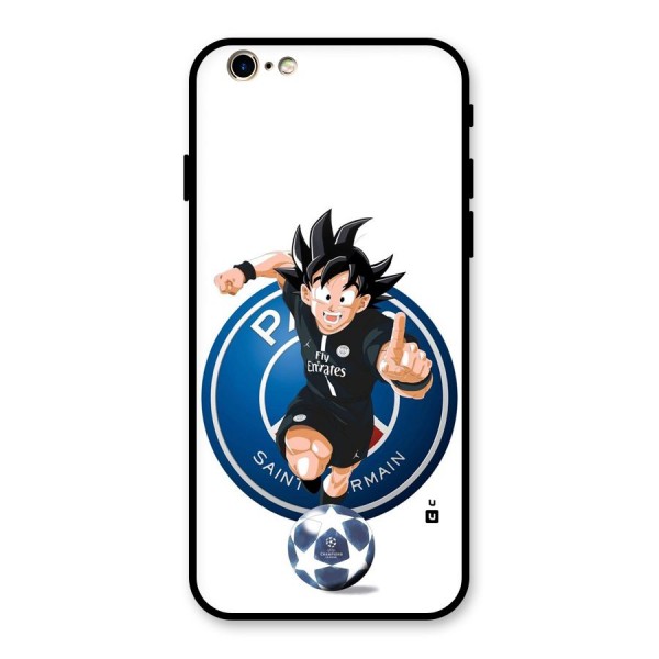 Goku Playing Goku Glass Back Case for iPhone 6 6S