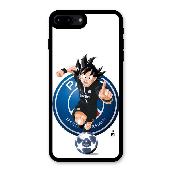 Goku Playing Goku Glass Back Case for iPhone 8 Plus