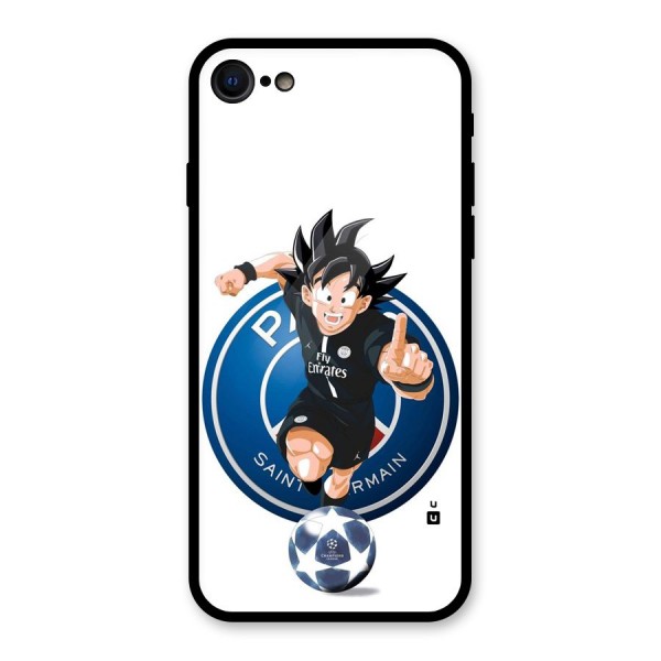 Goku Playing Goku Glass Back Case for iPhone SE 2020