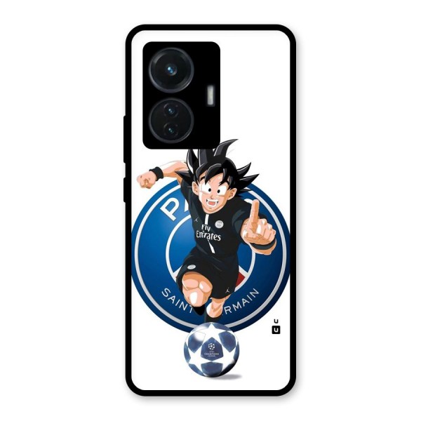 Goku Playing Goku Glass Back Case for iQOO Z6 44W