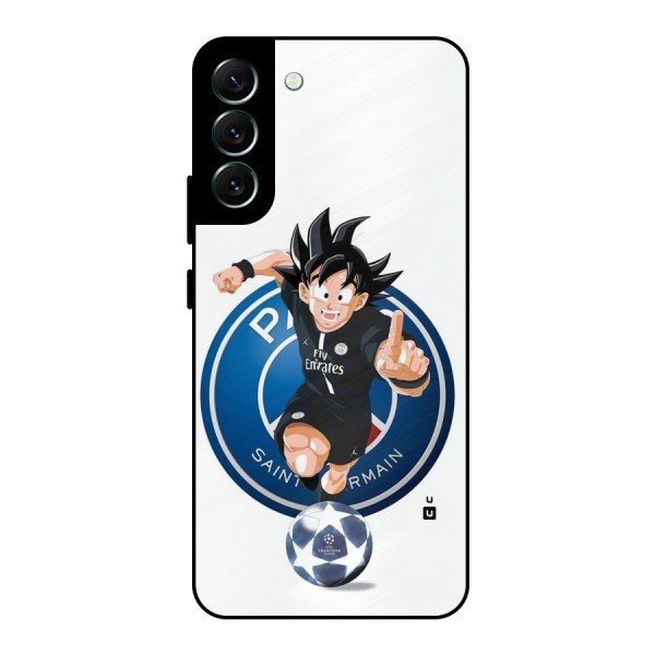 Goku Playing Goku Metal Back Case for Galaxy S22 Plus 5G