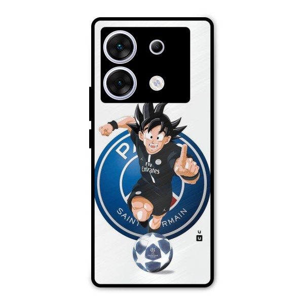 Goku Playing Goku Metal Back Case for Infinix Zero 30 5G