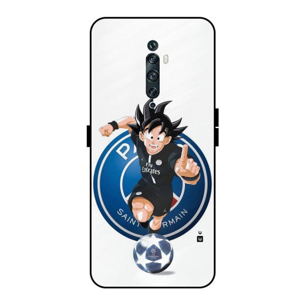 Goku Playing Goku Metal Back Case for Oppo Reno2 F