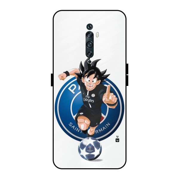 Goku Playing Goku Metal Back Case for Oppo Reno2 F