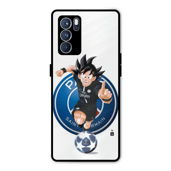 Goku Playing Goku Metal Back Case for Oppo Reno6 Pro 5G