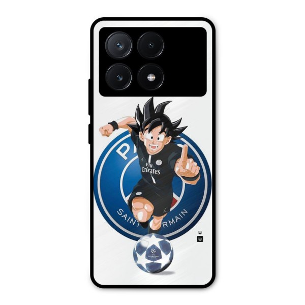 Goku Playing Goku Metal Back Case for Poco X6 Pro