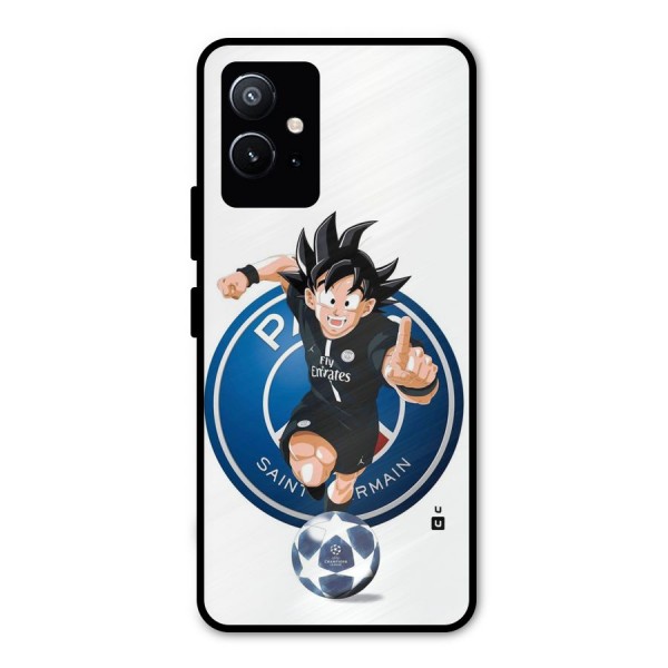 Goku Playing Goku Metal Back Case for Vivo T1 5G