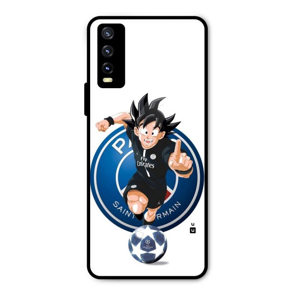 Goku Playing Goku Metal Back Case for Vivo Y20i