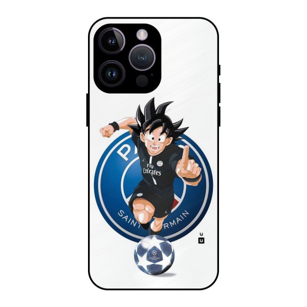 Goku Playing Goku Metal Back Case for iPhone 14 Pro Max