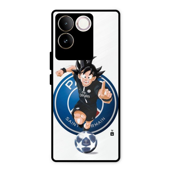 Goku Playing Goku Metal Back Case for iQOO Z7 Pro