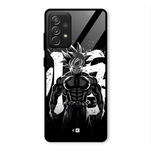Goku Unleashed Power Glass Back Case for Galaxy A72
