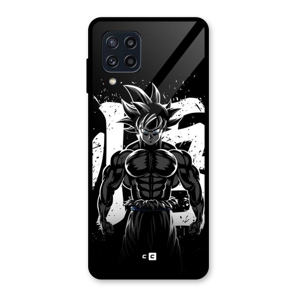 Goku Unleashed Power Glass Back Case for Galaxy M32