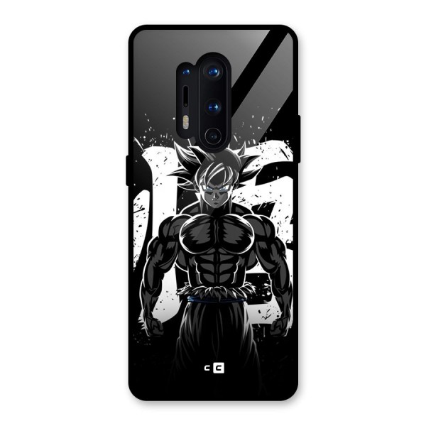Goku Unleashed Power Glass Back Case for OnePlus 8 Pro