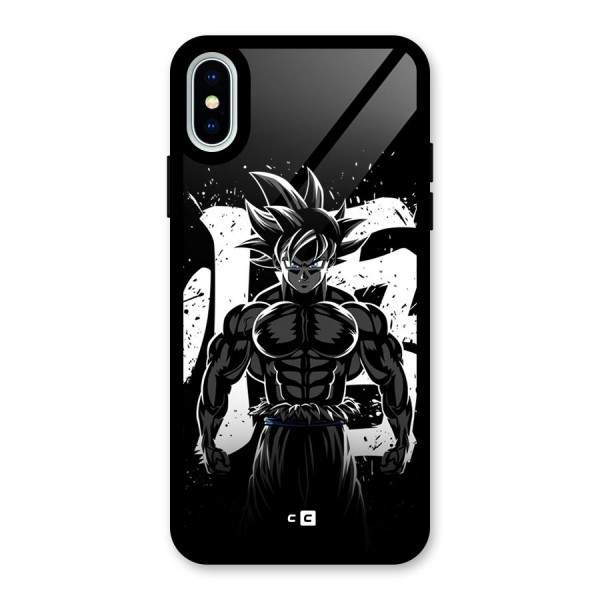 Goku Unleashed Power Glass Back Case for iPhone X