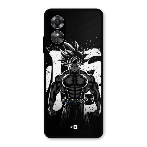 Goku Unleashed Power Metal Back Case for Oppo A17