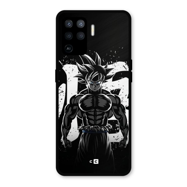Goku Unleashed Power Metal Back Case for Oppo F19 Pro