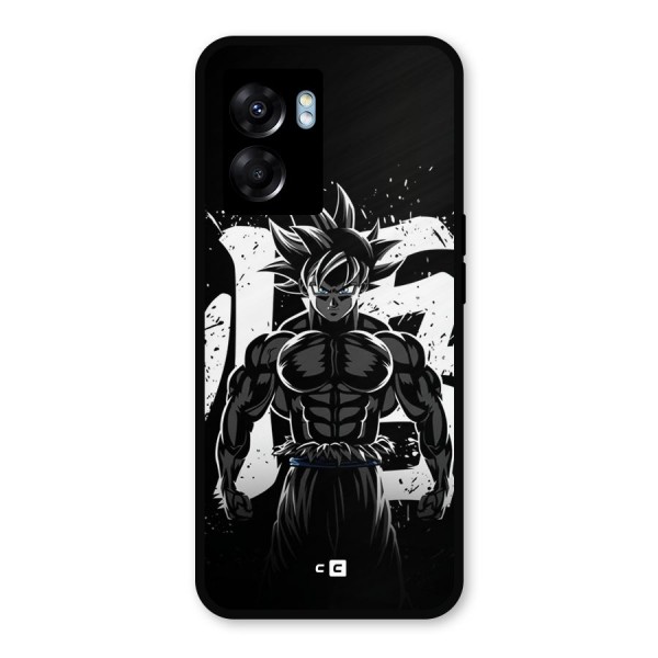 Goku Unleashed Power Metal Back Case for Oppo K10 (5G)
