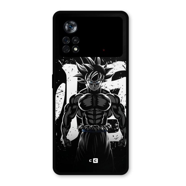 Goku Unleashed Power Metal Back Case for Poco X4 Pro 5G