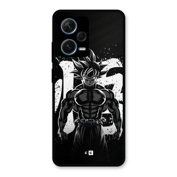 Goku Unleashed Power Metal Back Case for Redmi Note 12 Pro Plus 5G