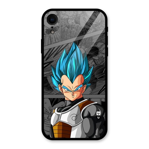 Goku Vegeta Art Glass Back Case for iPhone XR