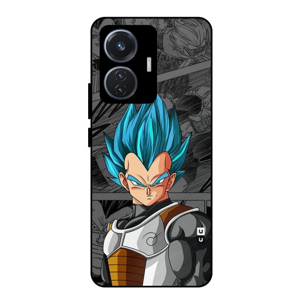 Goku Vegeta Art Metal Back Case for Vivo T1 44W