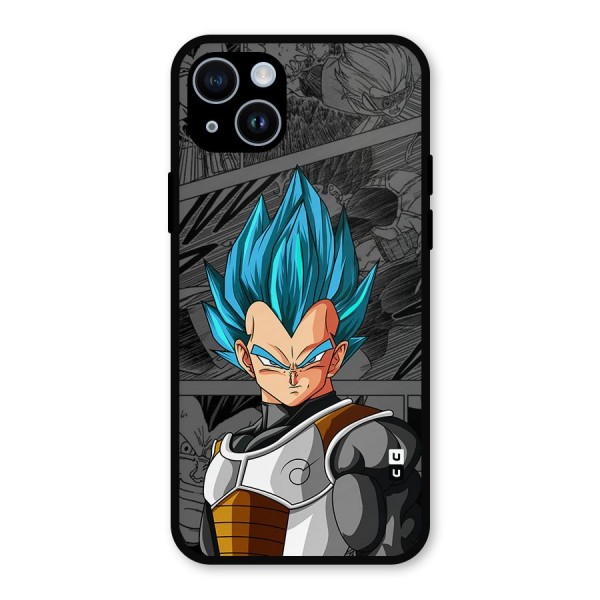 Goku Vegeta Art Metal Back Case for iPhone 14