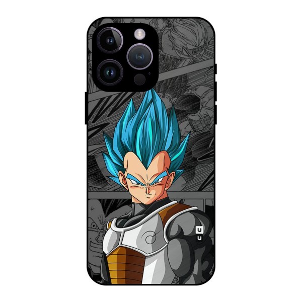 Goku Vegeta Art Metal Back Case for iPhone 14 Pro Max