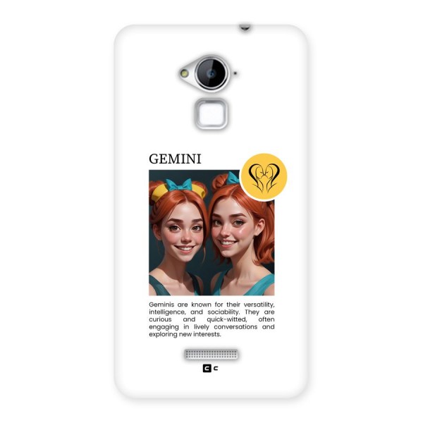 Golden Gemini Back Case for Coolpad Note 3