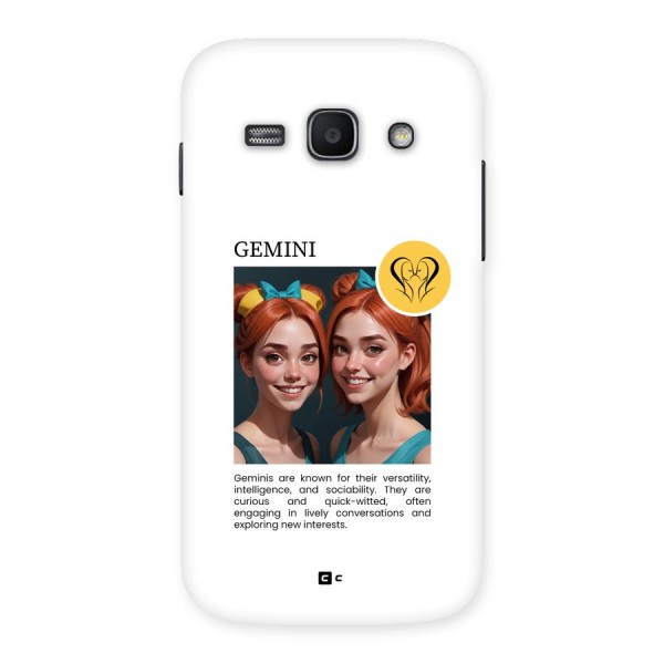 Golden Gemini Back Case for Galaxy Ace3
