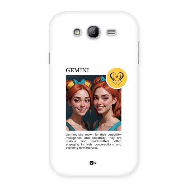 Golden Gemini Back Case for Galaxy Grand Neo