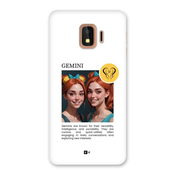 Golden Gemini Back Case for Galaxy J2 Core