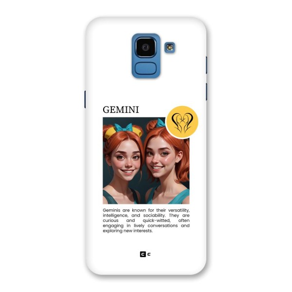 Golden Gemini Back Case for Galaxy On6