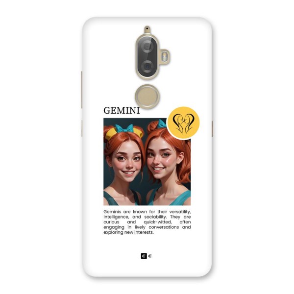 Golden Gemini Back Case for Lenovo K8 Plus