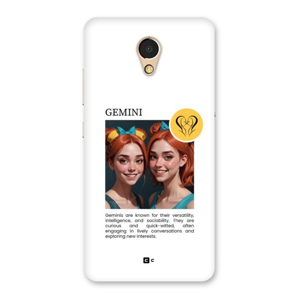 Golden Gemini Back Case for Lenovo P2