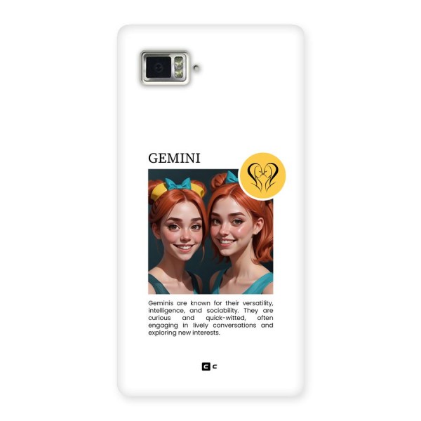 Golden Gemini Back Case for Lenovo Vibe Z2 Pro K920