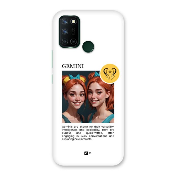 Golden Gemini Back Case for Realme C17