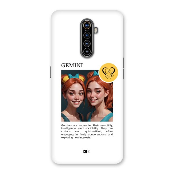 Golden Gemini Back Case for Realme X2 Pro