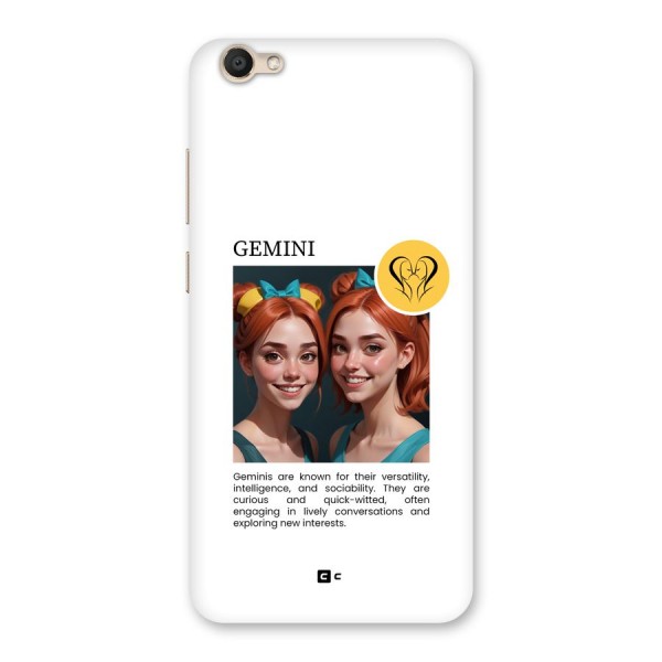 Golden Gemini Back Case for Vivo V5s