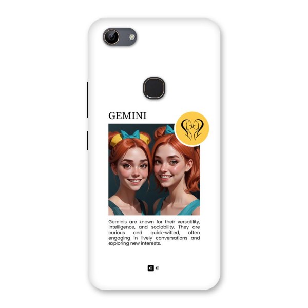 Golden Gemini Back Case for Vivo Y81