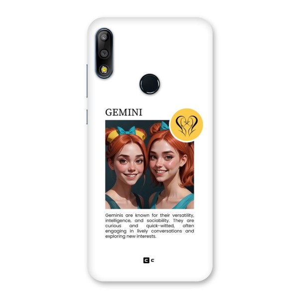 Golden Gemini Back Case for Zenfone Max Pro M2