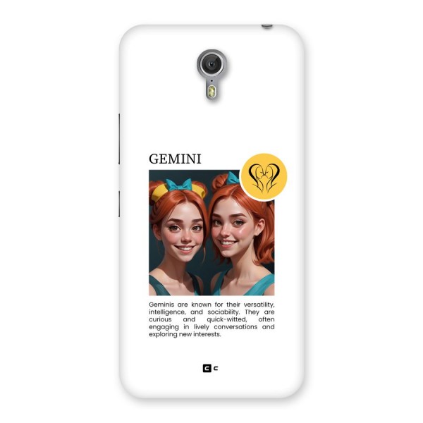 Golden Gemini Back Case for Zuk Z1