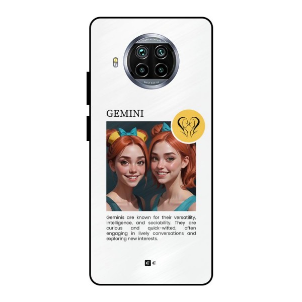 Golden Gemini Metal Back Case for Mi 10i