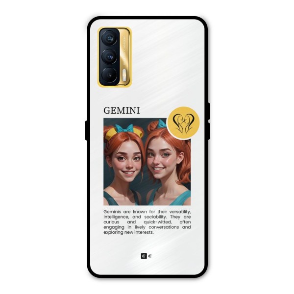 Golden Gemini Metal Back Case for Realme X7