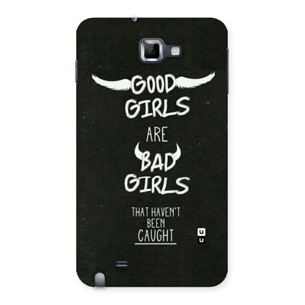 Good Bad Girls Back Case for Galaxy Note